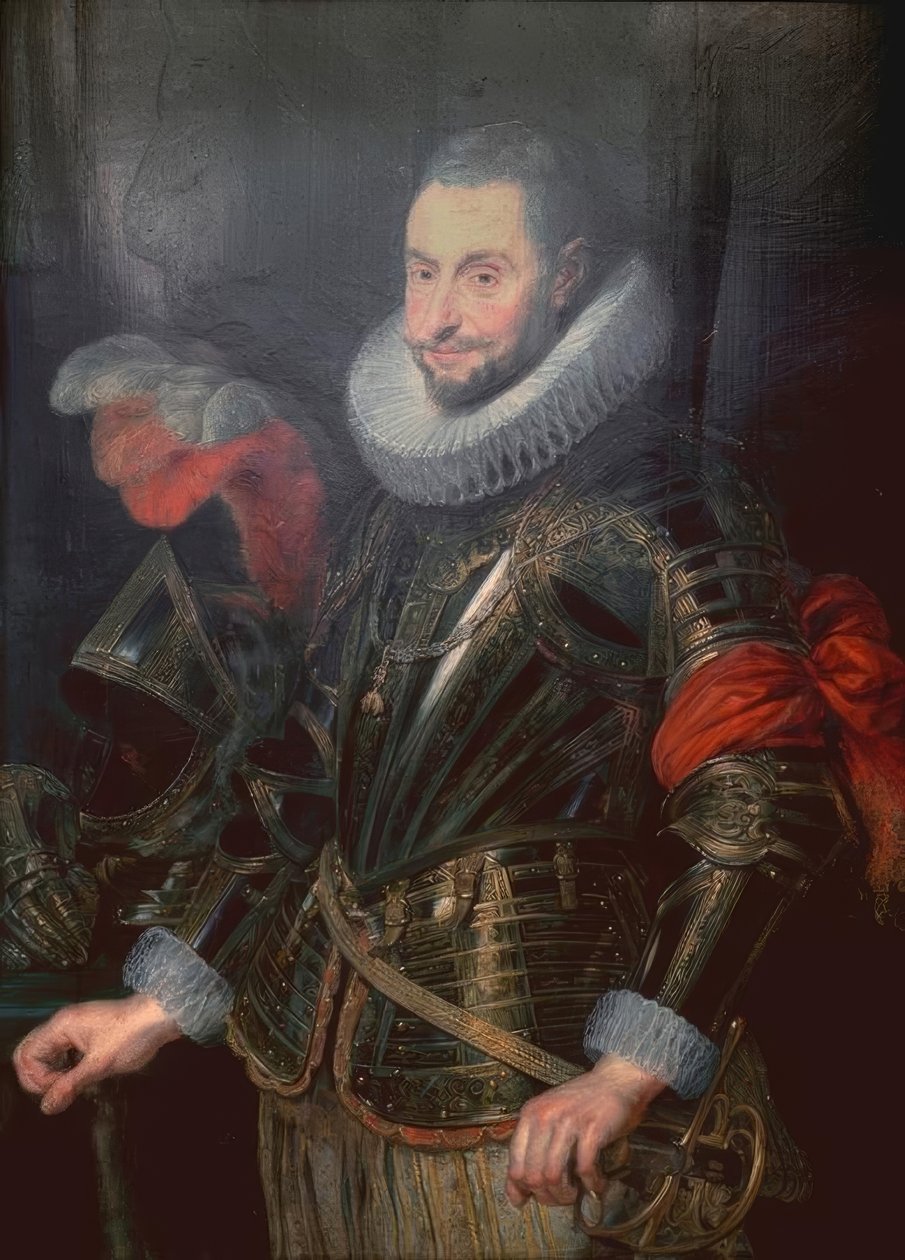 De legerleider Ambrosio Spinola door Peter Paul Rubens