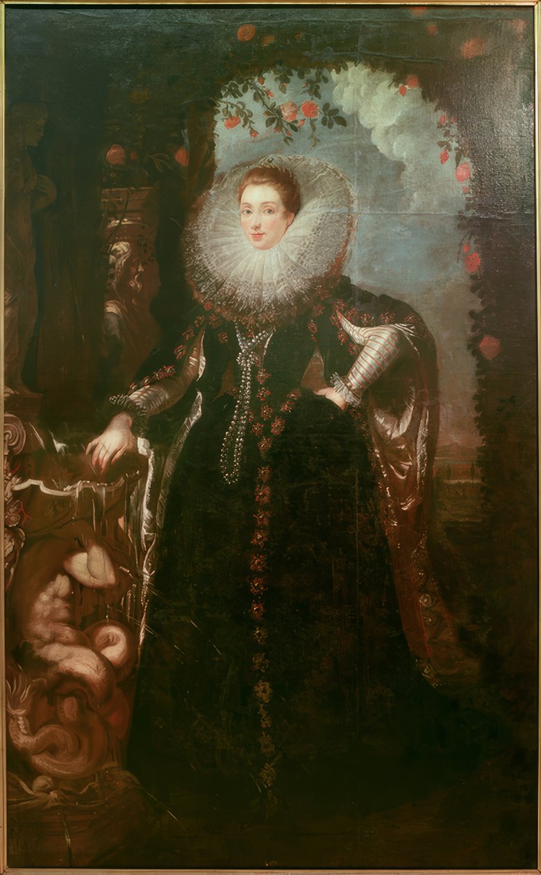 Vrouwenportret door Peter Paul Rubens