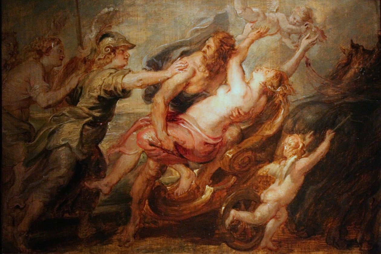 De ontvoering van Proserpina door Peter Paul Rubens