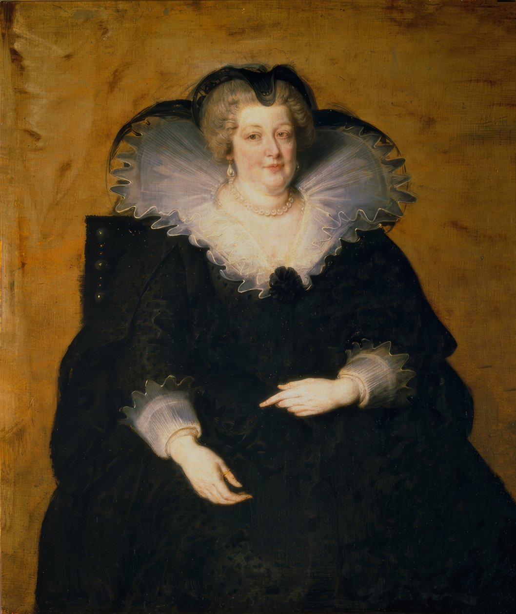 Maria van Medici door Peter Paul Rubens