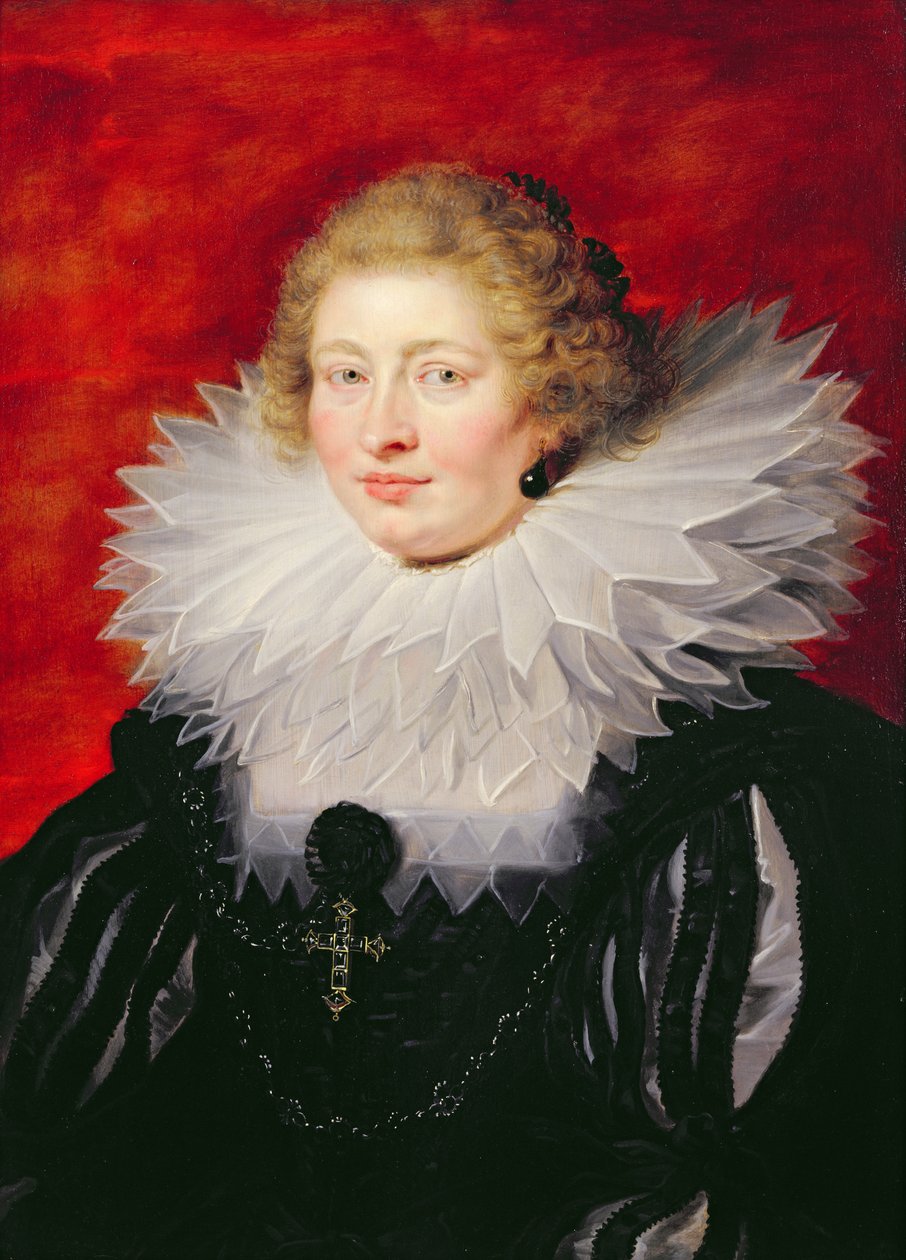 Portret van Madame de Vicq, 1625 door Peter Paul Rubens