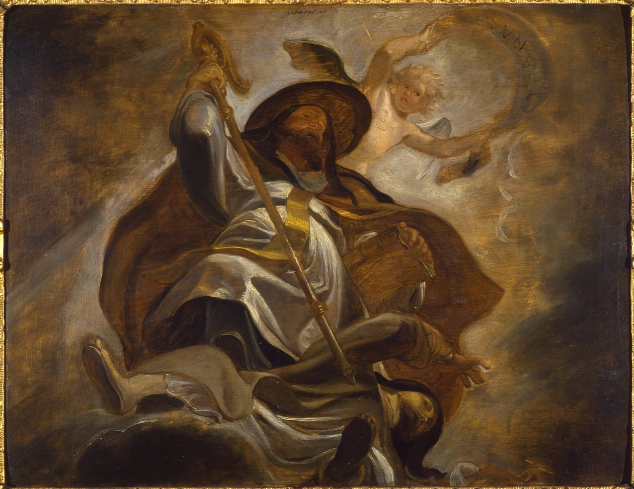 St. Athanasius, 1620 door Peter Paul Rubens