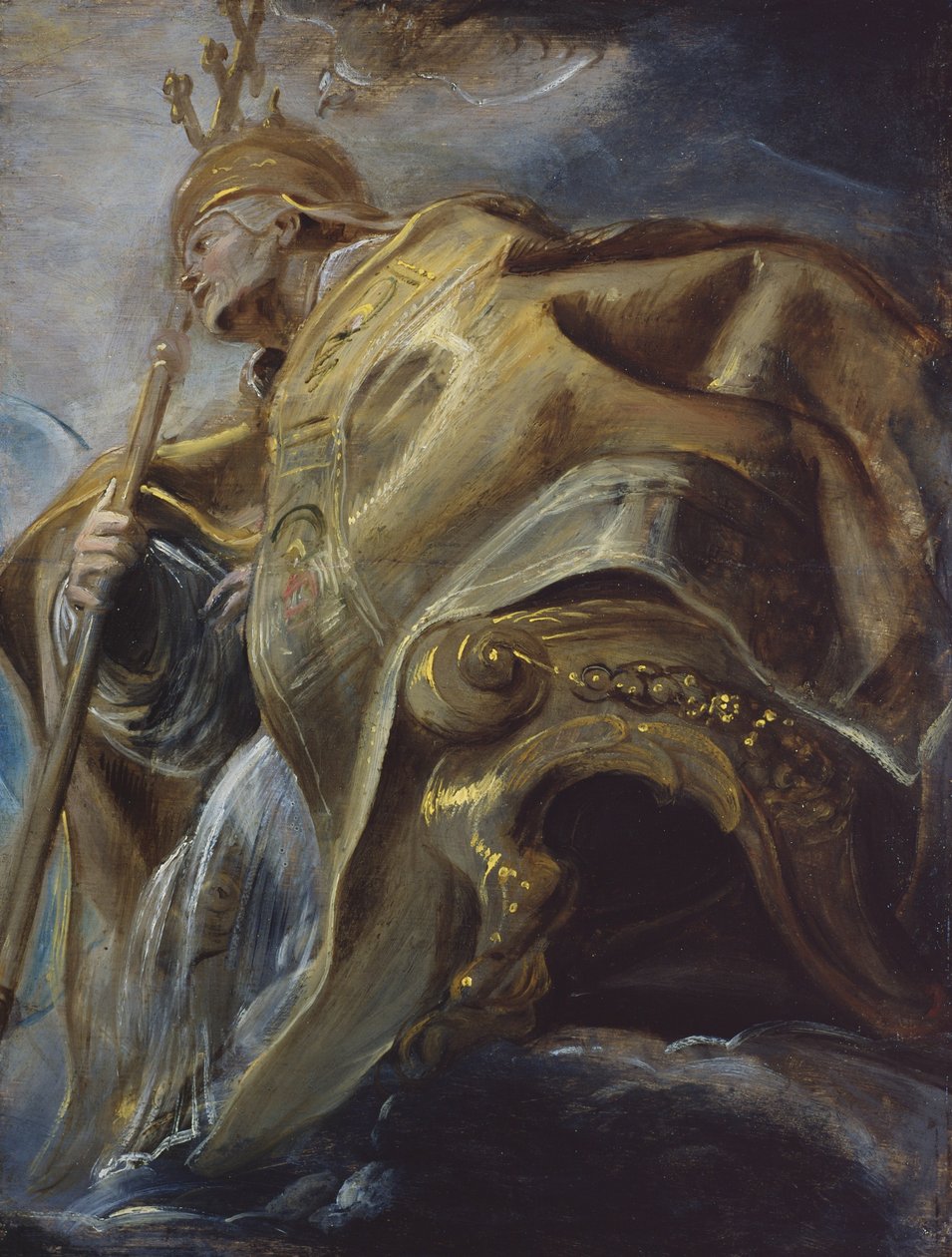St. Gregorius de Grote (ca. 540-604), 1620 door Peter Paul Rubens