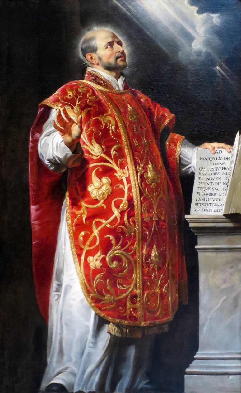 Sint-Ignatius van Loyola door Peter Paul Rubens