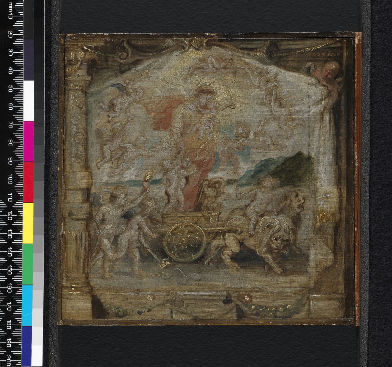 De triomf van de goddelijke liefde, c.1625-26 door Peter Paul Rubens