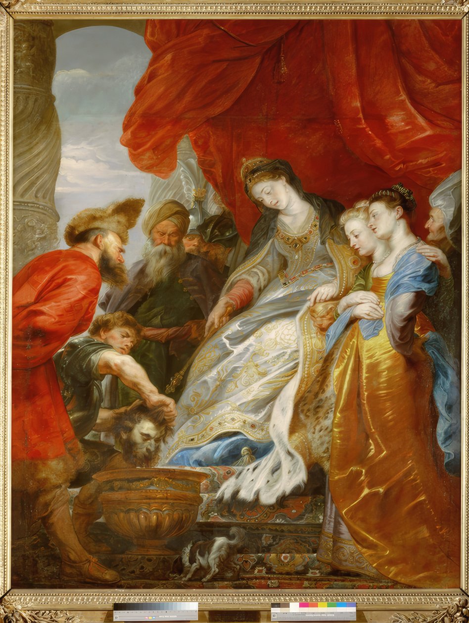 Tomyris en Kyros door Peter Paul Rubens