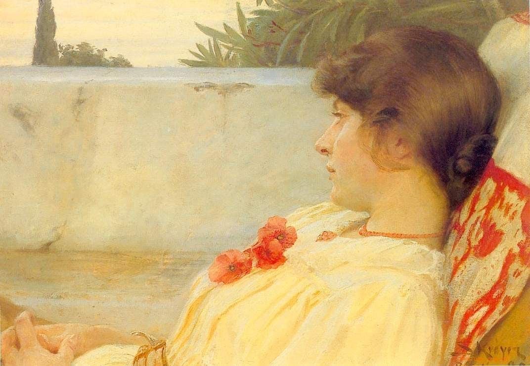 Marie in Ravello door Peder Severin Krøyer