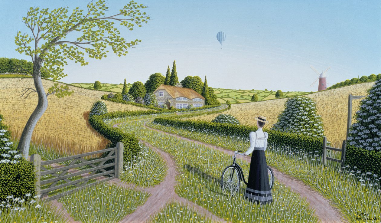 Zomerfietsen door Peter Szumowski