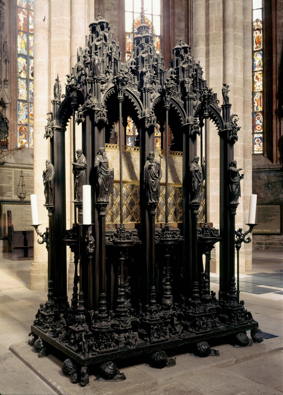 Monument van St. Sebaldus, 1508-19 door Peter Vischer