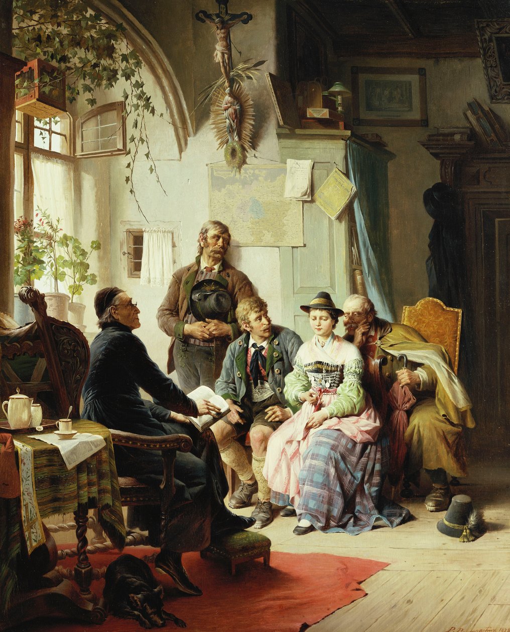 De Huwelijksinstructies door Peter Baumgartner