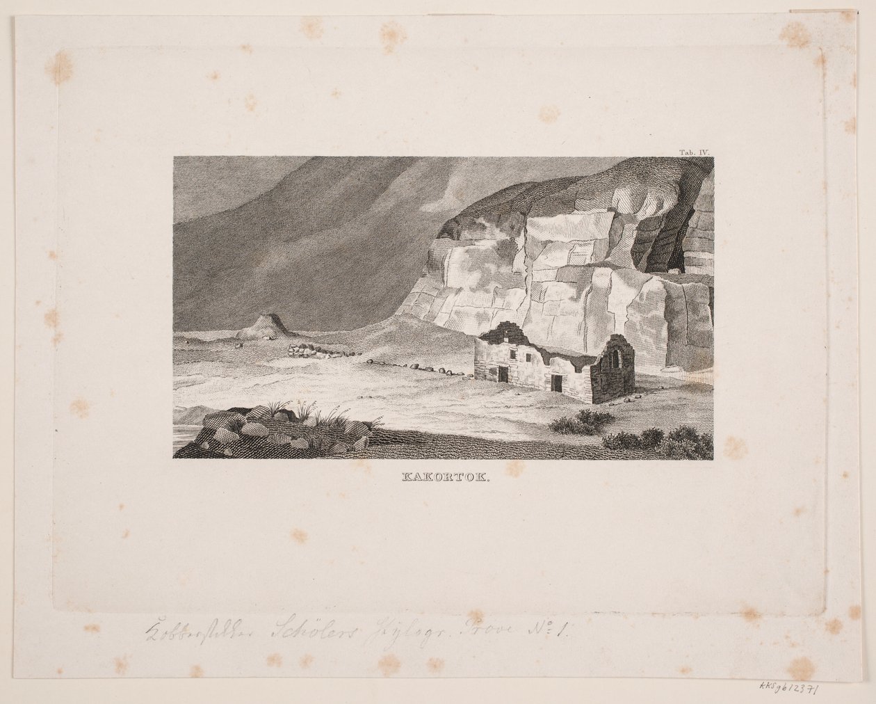 Kakortok, Groenland door Peter Christian Schøler