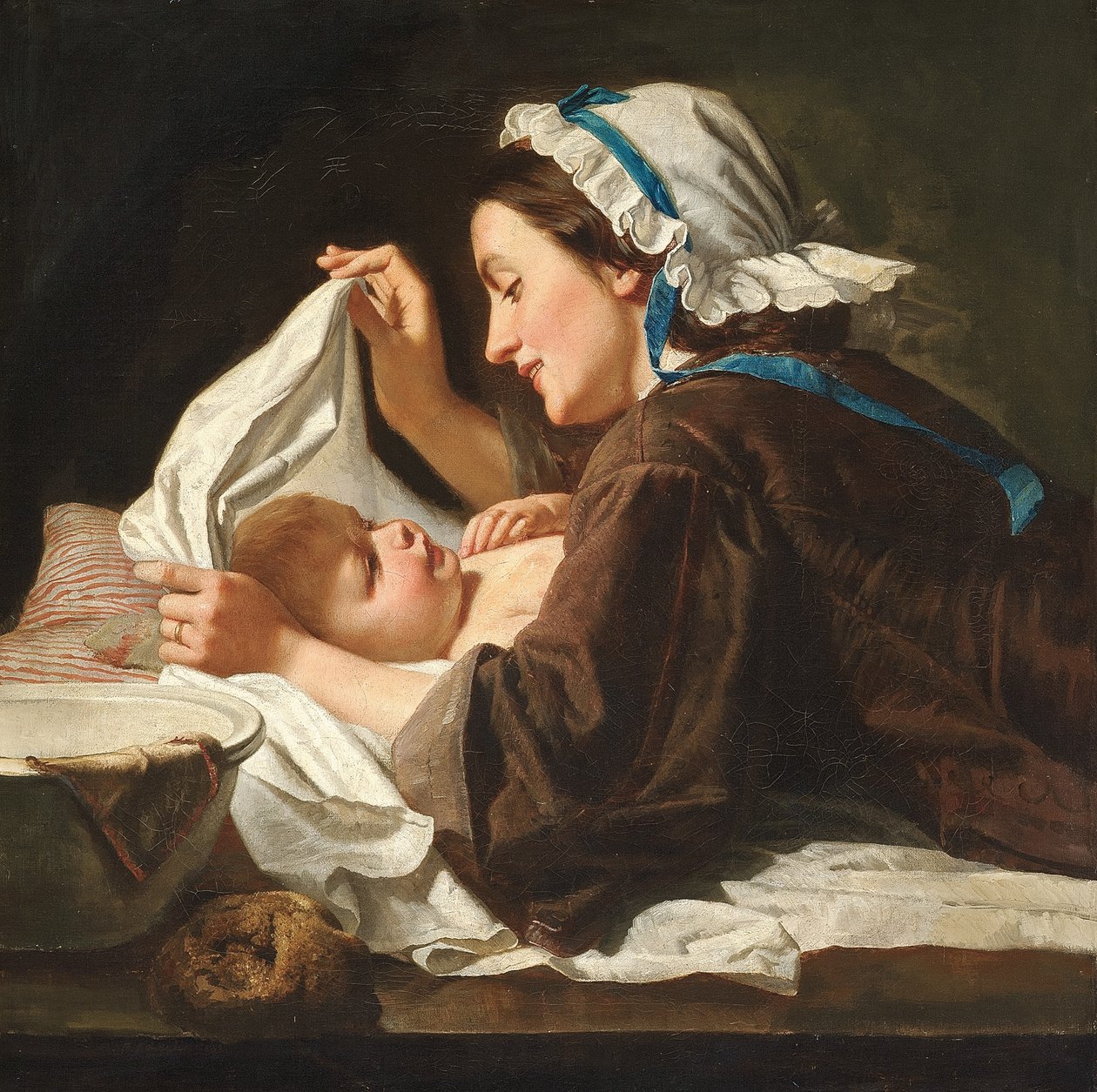 Moeder en kind, 1833 door Peter Fendi