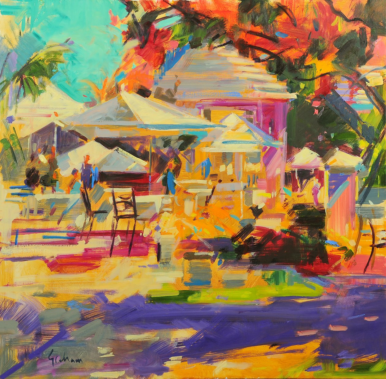 Koning door Peter Graham (Contemporary)