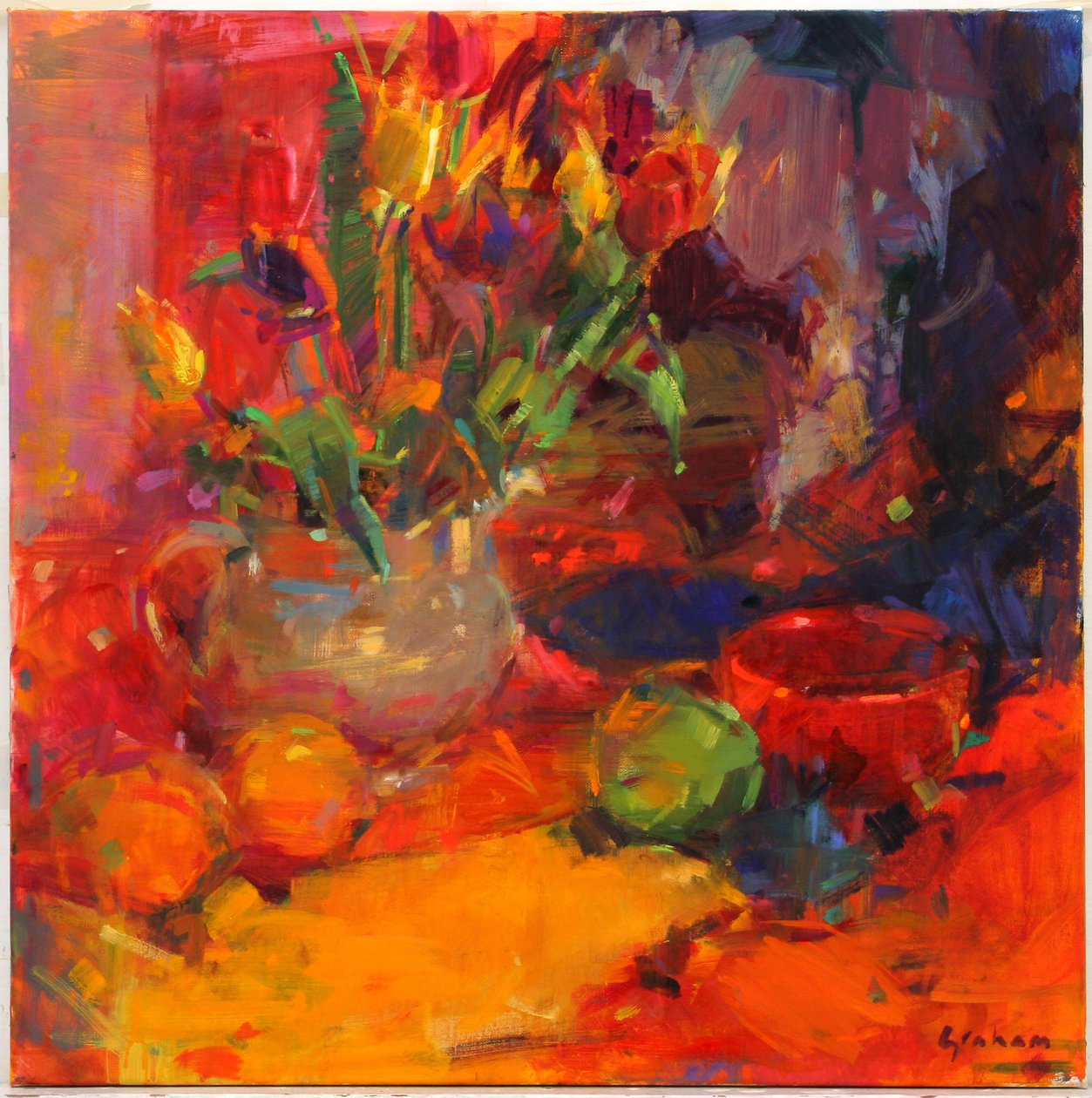 Tulpentafel door Peter Graham (Contemporary)
