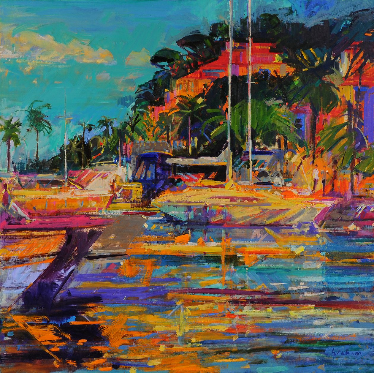 Cavalaire-sur-Mer, 2023 door Peter Graham