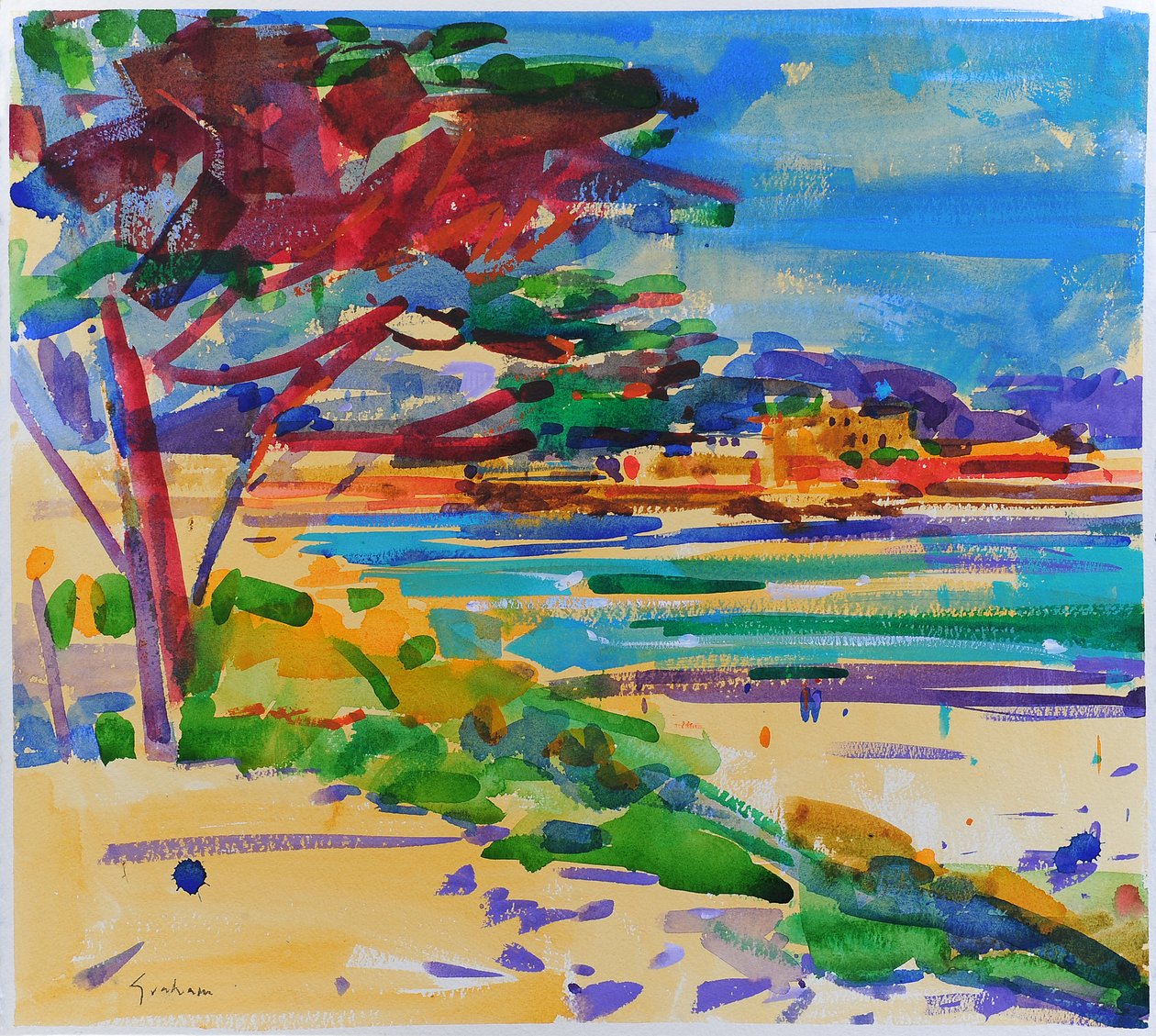 Hoge Duin, Carmel-by-the-Sea, 2022 door Peter Graham