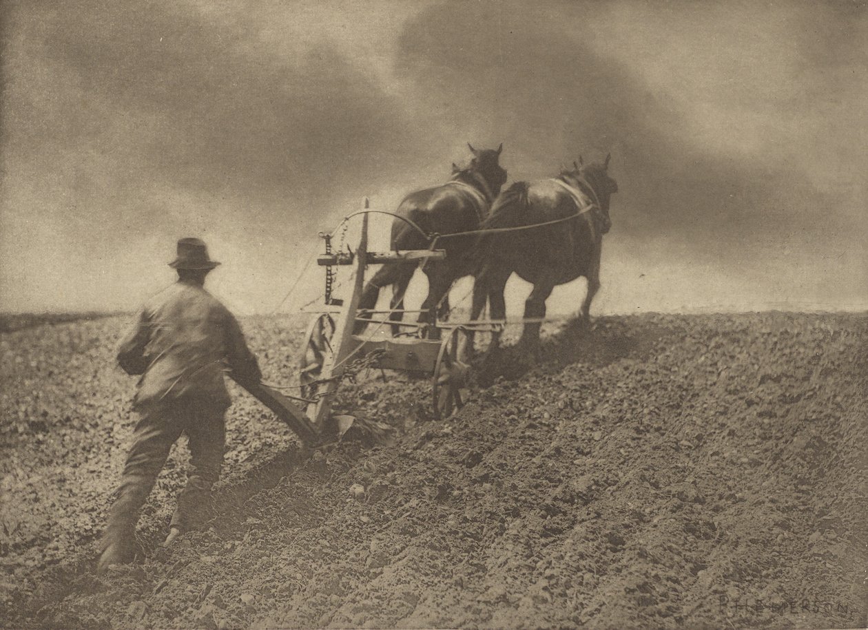 Een stijve trek. [Suffolk.] door Peter Henry Emerson