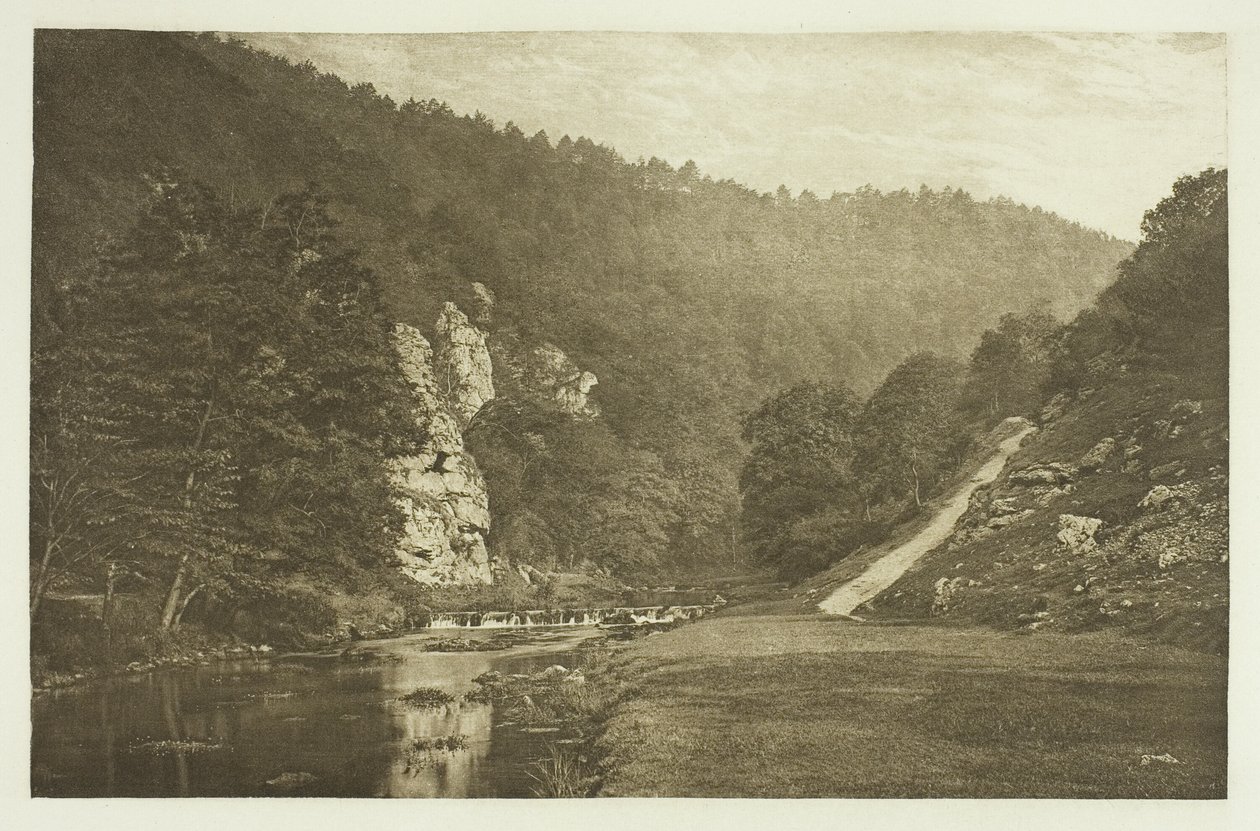 In Dove Dale door Peter Henry Emerson