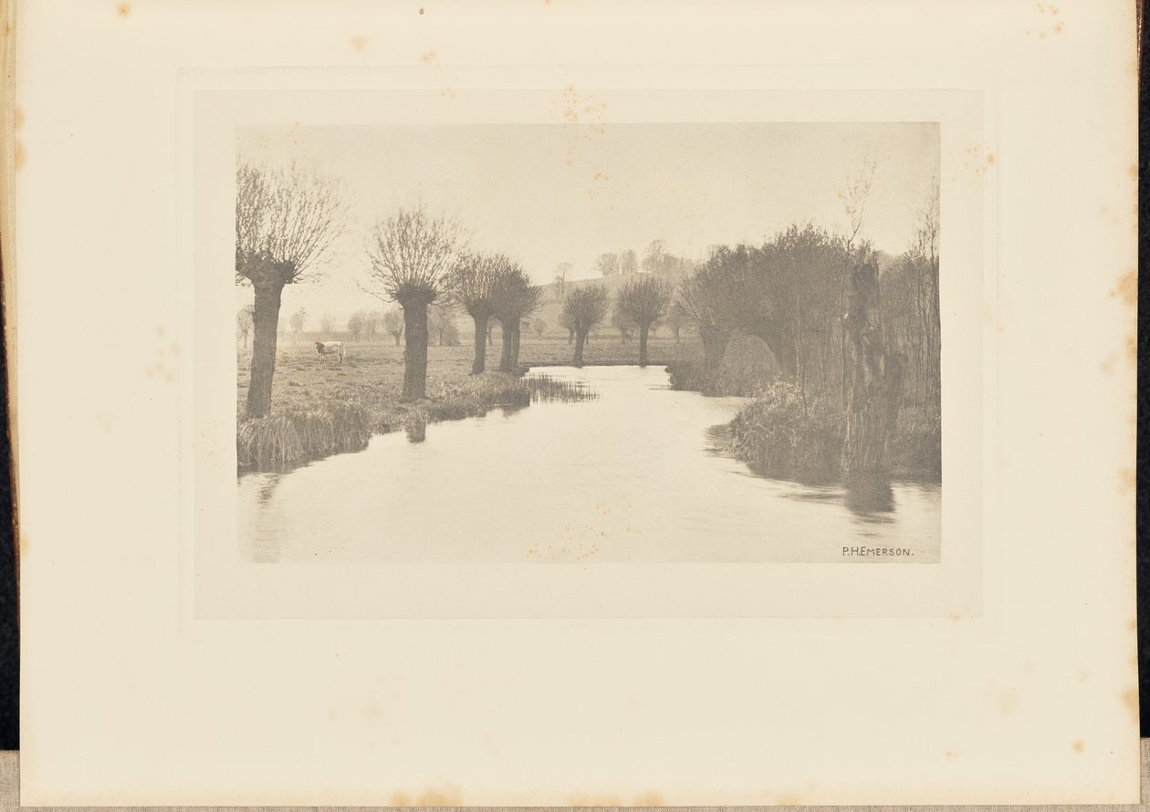 Monding van de rivier de As door Peter Henry Emerson