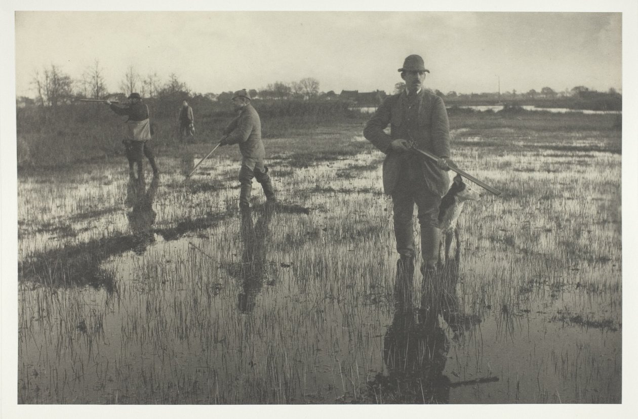 Watersnipschieten door Peter Henry Emerson