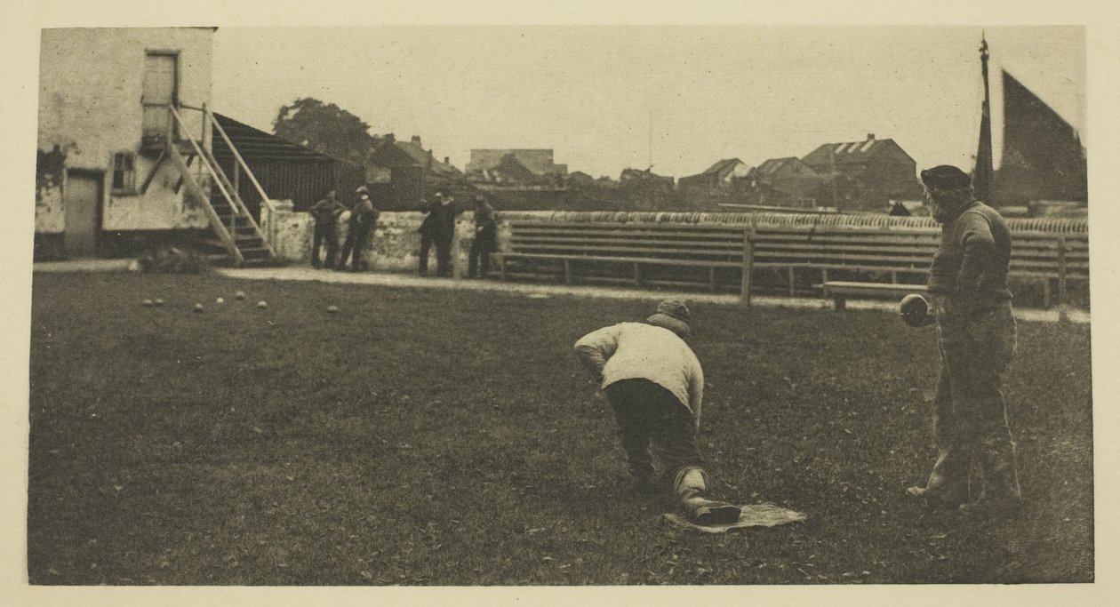 Het Bowling Green door Peter Henry Emerson