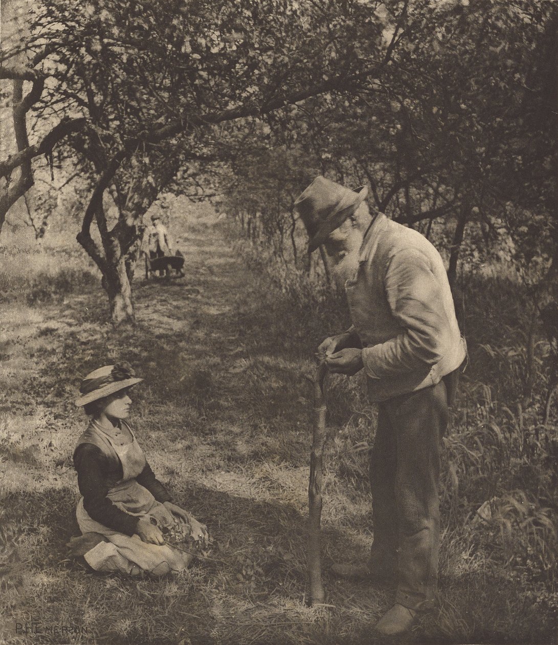De Grafter door Peter Henry Emerson