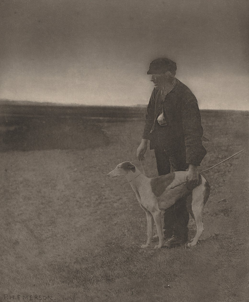 De stroper - Een haas in zicht door Peter Henry Emerson