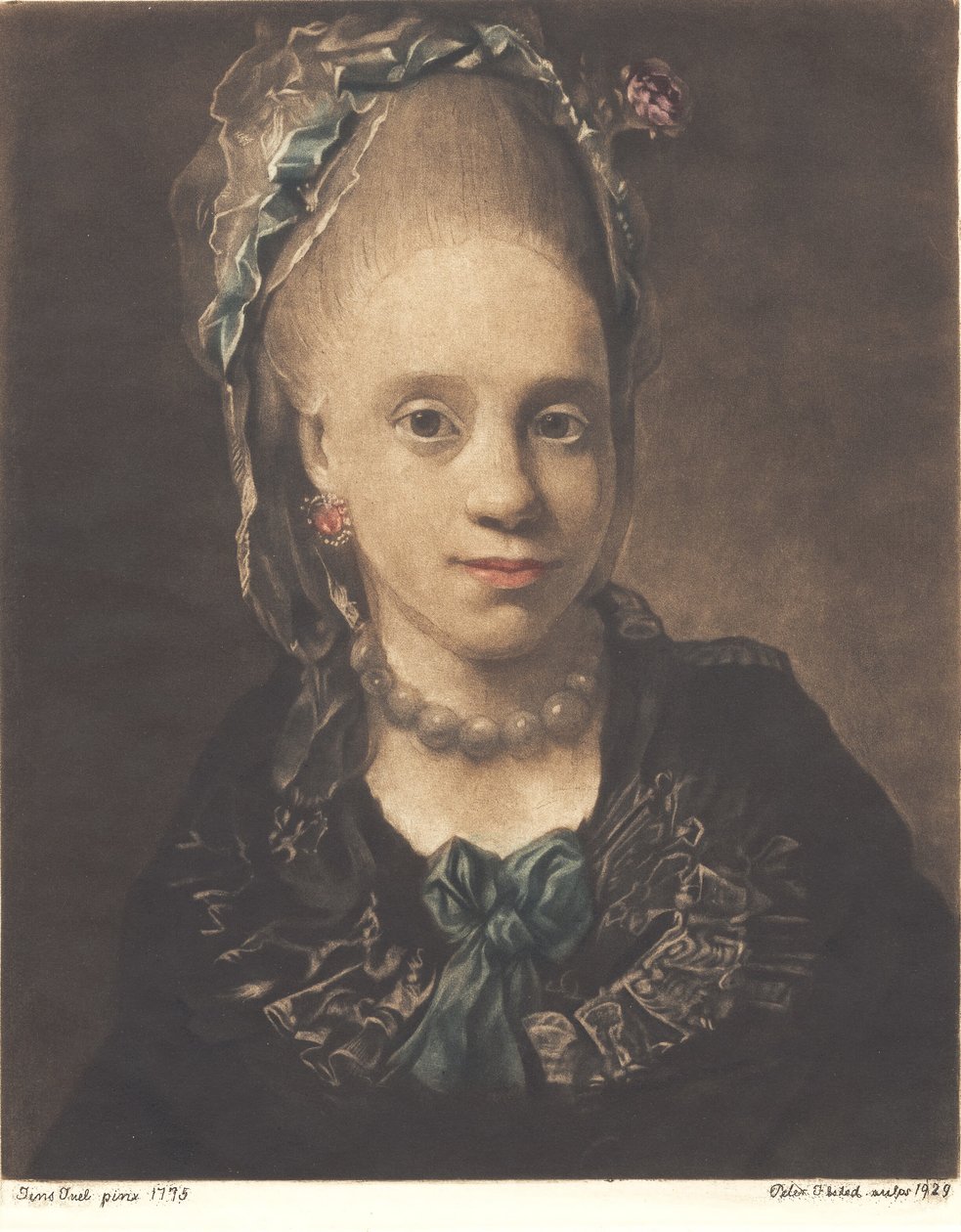 Dameportret door Peter Vilhelm Ilsted