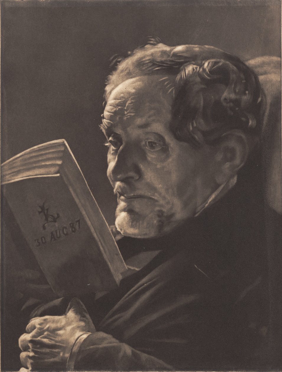 Hoofdarts C. V. Zahrtmann door Peter Vilhelm Ilsted