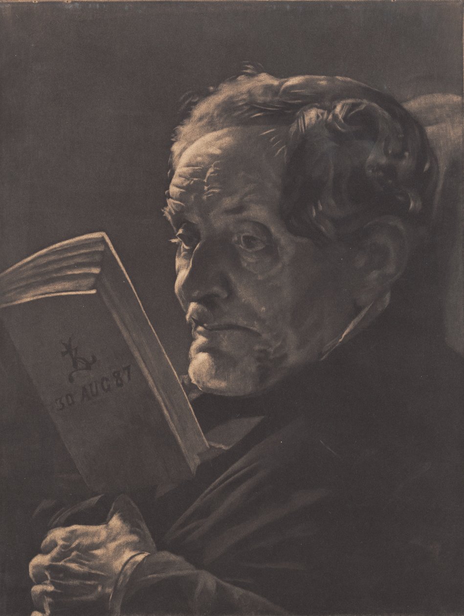 Overlæge C. V. Zahrtmann door Peter Vilhelm Ilsted