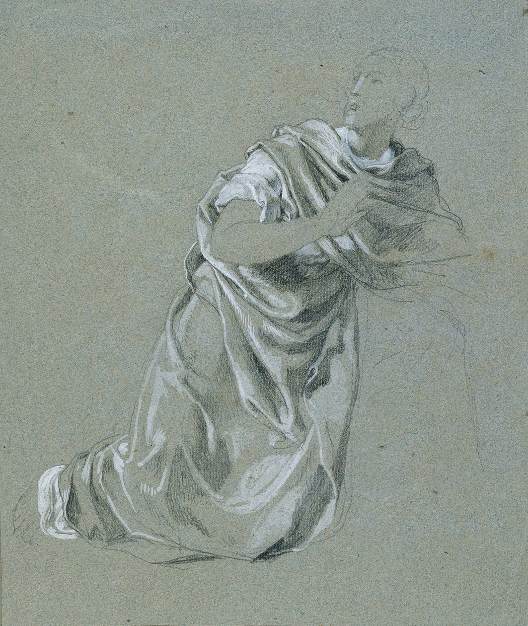 Studie over "Arindal en Daura". door Peter Krafft