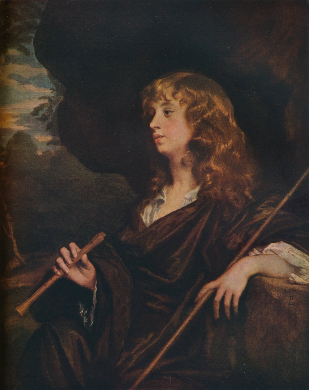 Abraham Cowley, c1658 door Peter Lely