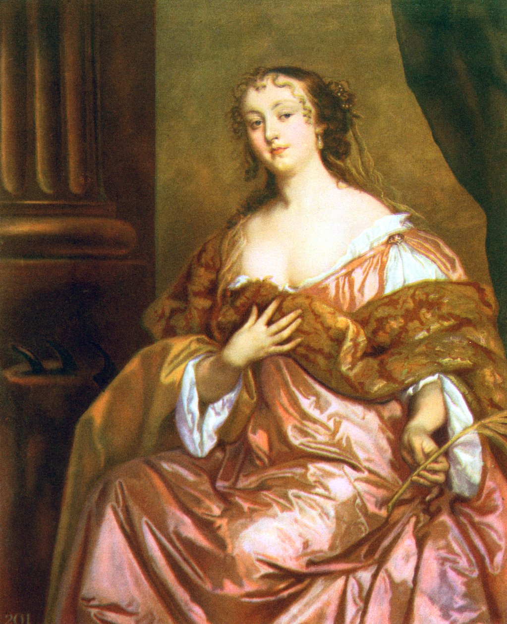Elizabeth Hamilton, gravin van Gramont door Peter Lely