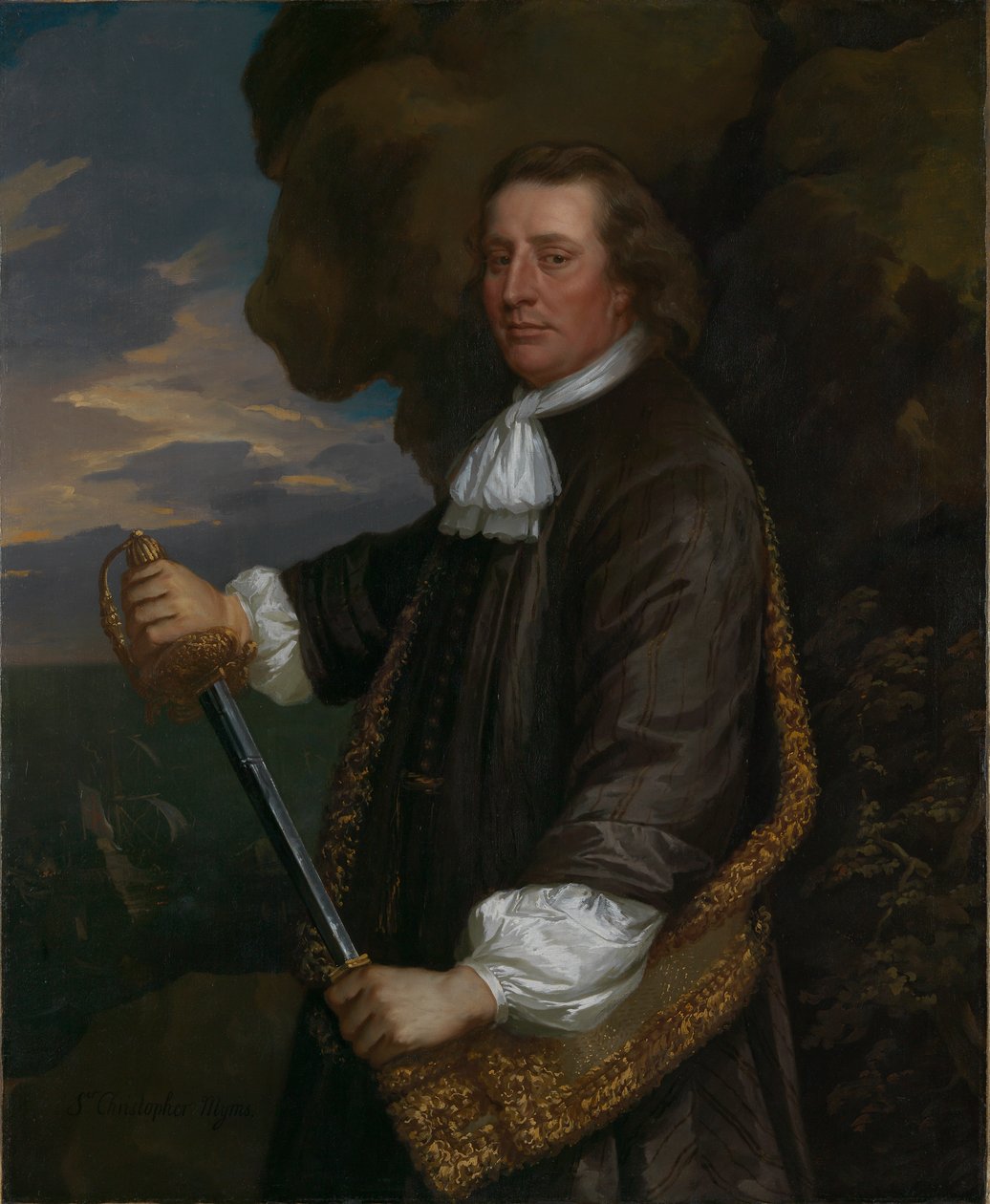 Vlaggenmannen van Lowestoft: Vice-admiraal Sir Christopher Myngs door Peter Lely