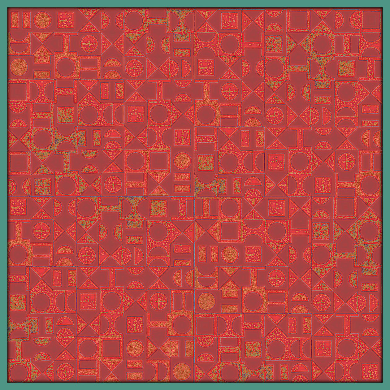 CHOCKER BLOCK, 2017 door Peter McClure