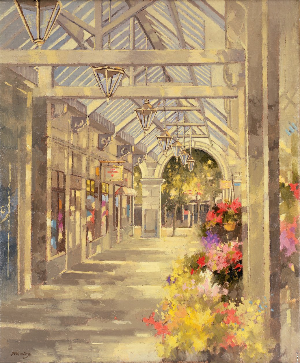 Arcade, Southport door Peter Miller