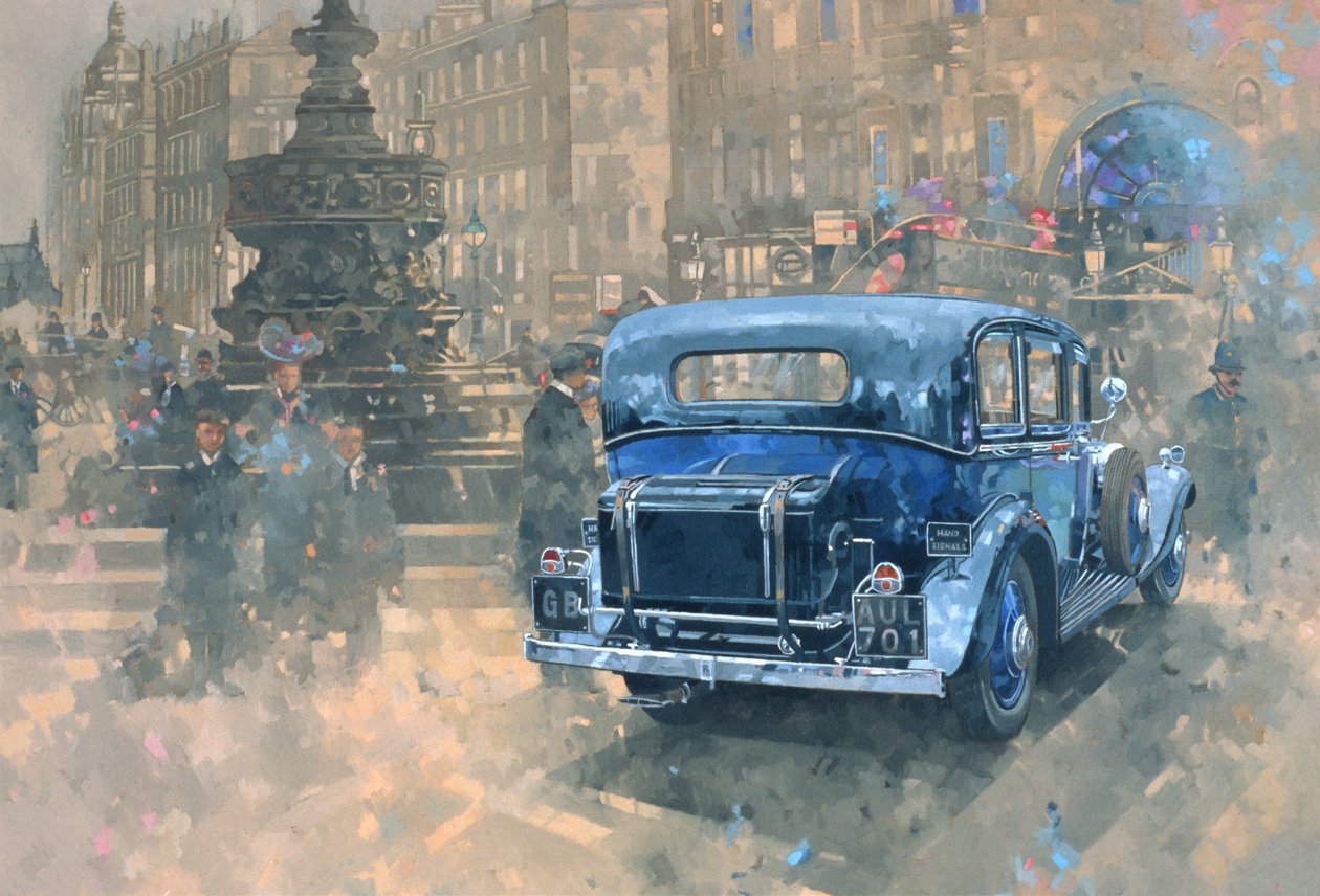 Phantom in Piccadilly (detail) door Peter Miller