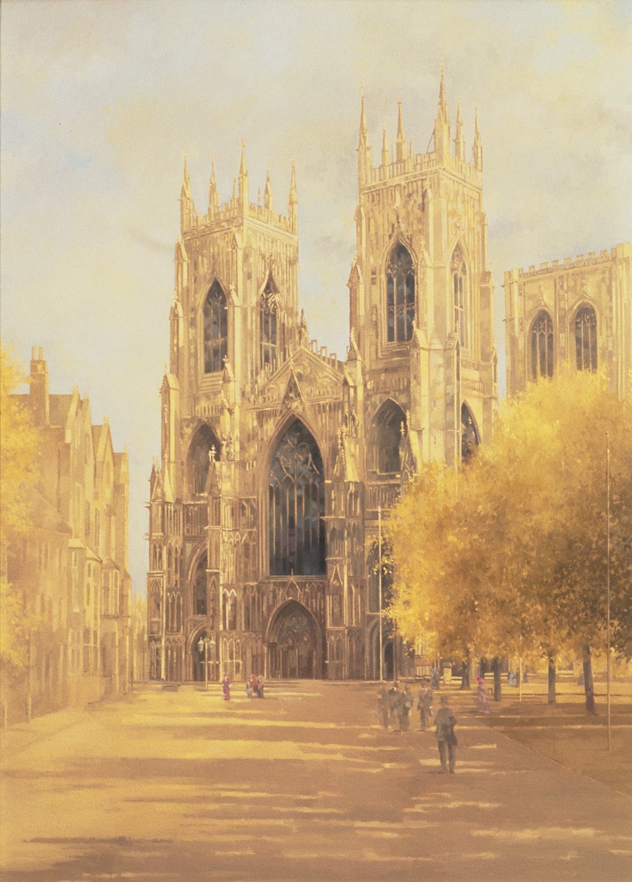 York Minster door Peter Miller