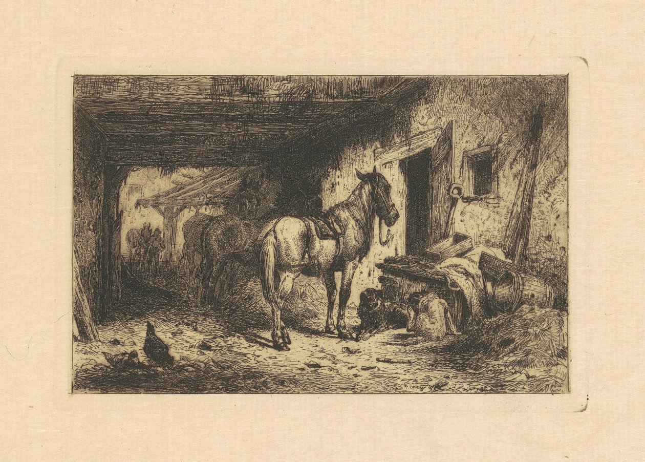 De middagrust door Peter Moran