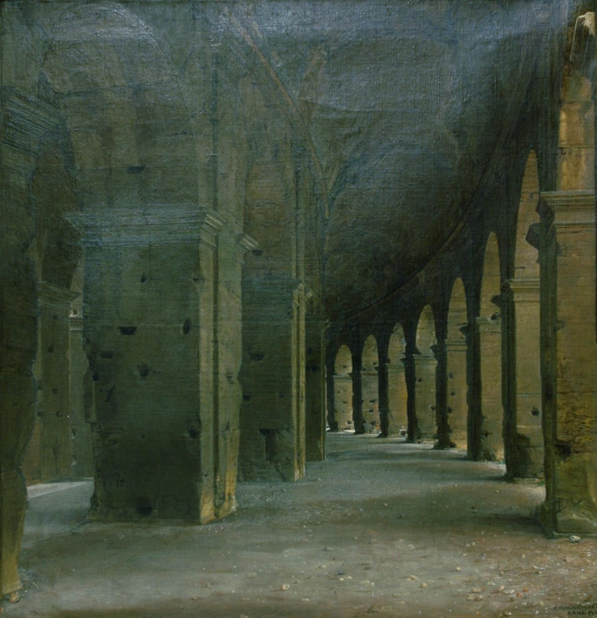 Deel van het Colosseum door Peter Olsen Ventegodt