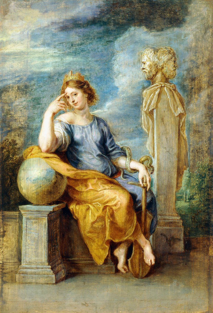 Een Allegorie van Voorzichtigheid door Peter Paul Rubens