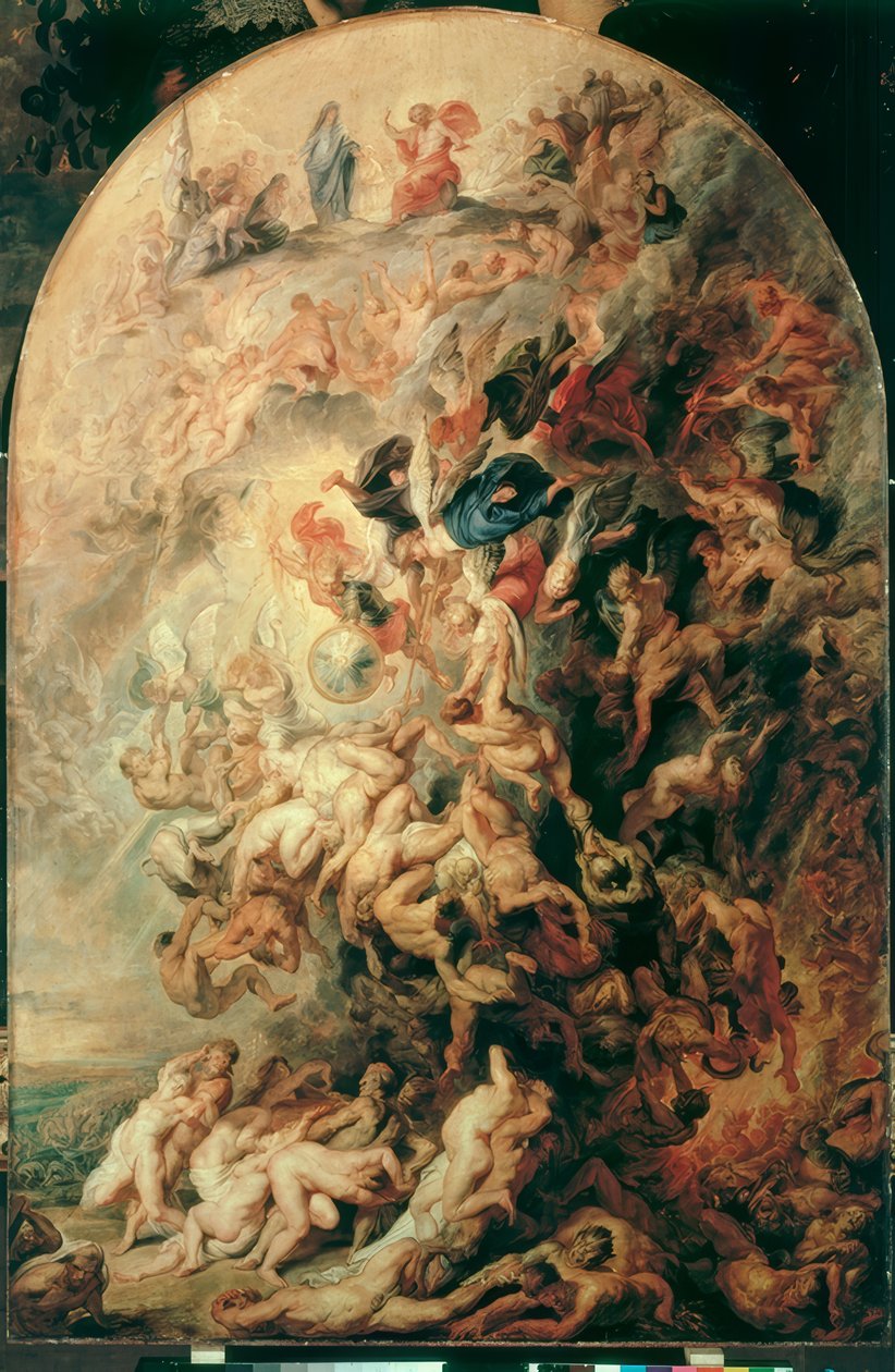 Het kleine laatste oordeel door Peter Paul Rubens