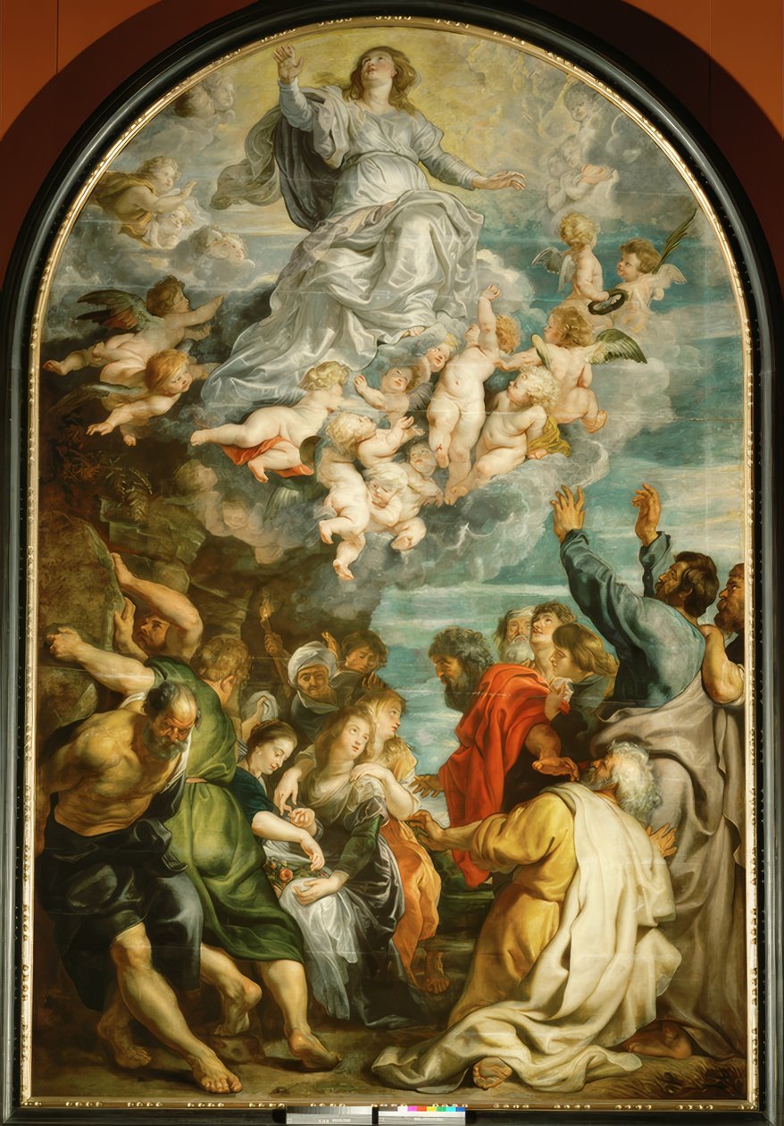 De Hemelvaart van Maria door Peter Paul Rubens