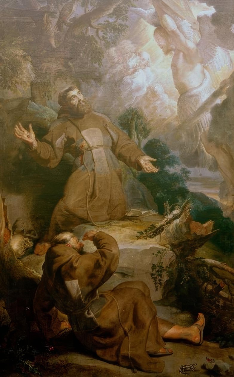 De Stigmatisatie van de Heilige Franciscus door Peter Paul Rubens