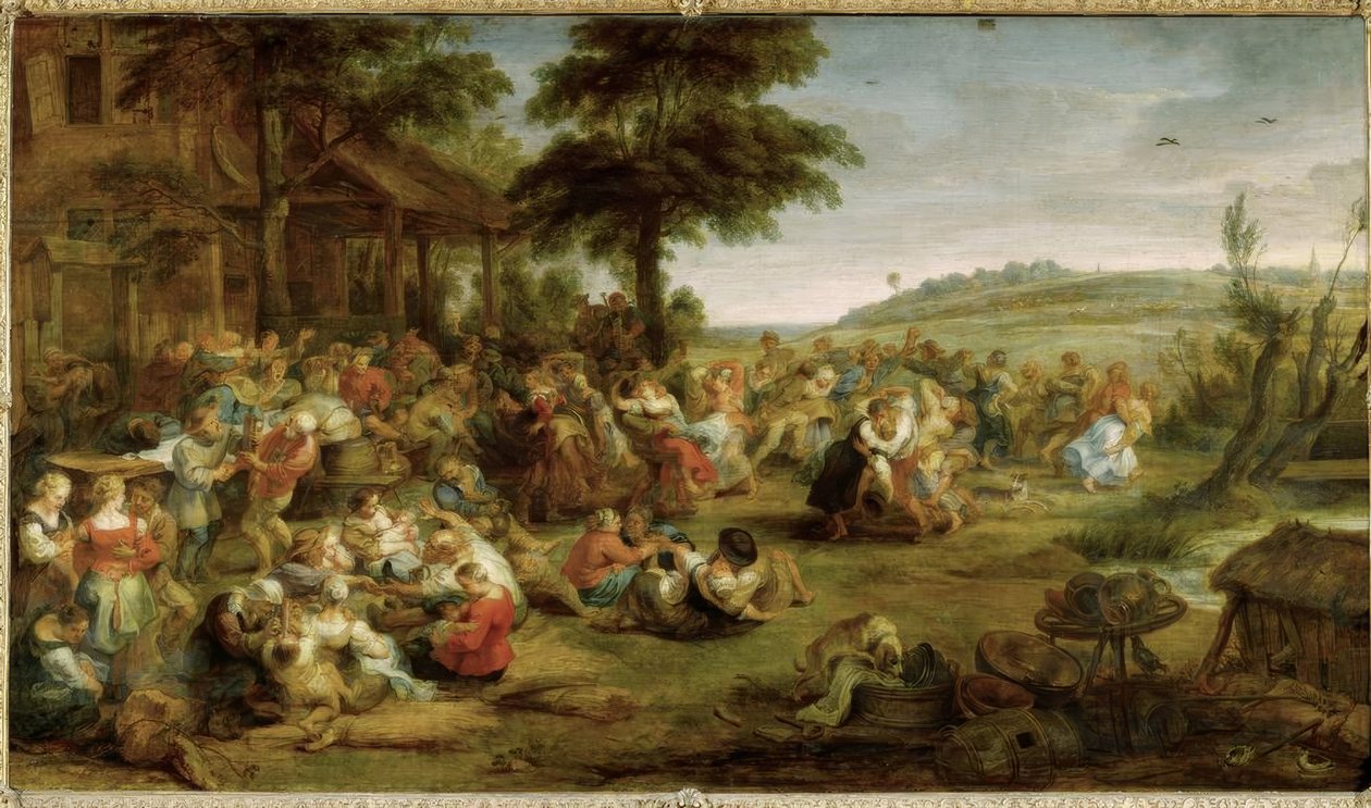 Vlaamse kermis door Peter Paul Rubens