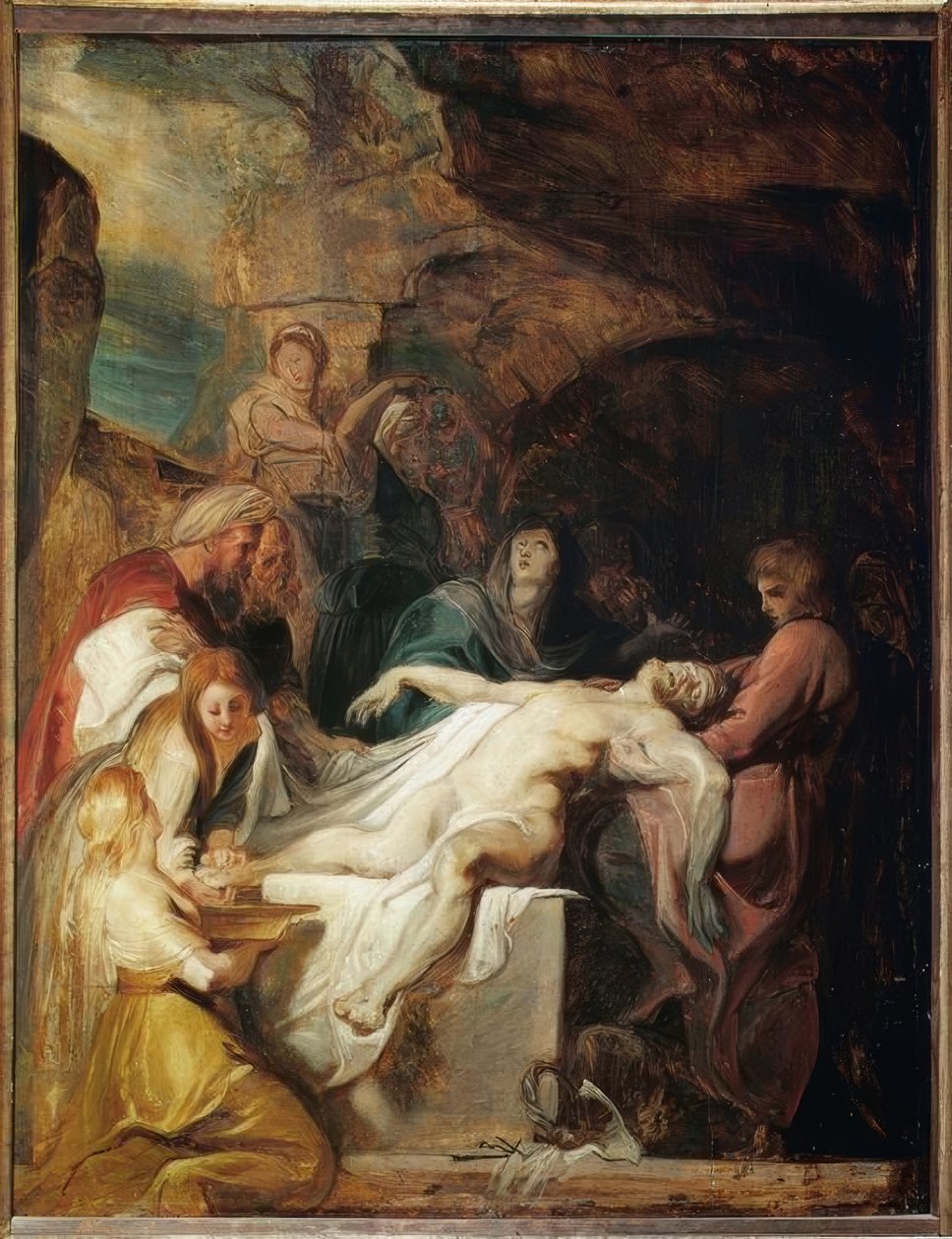 De graflegging van Christus door Peter Paul Rubens