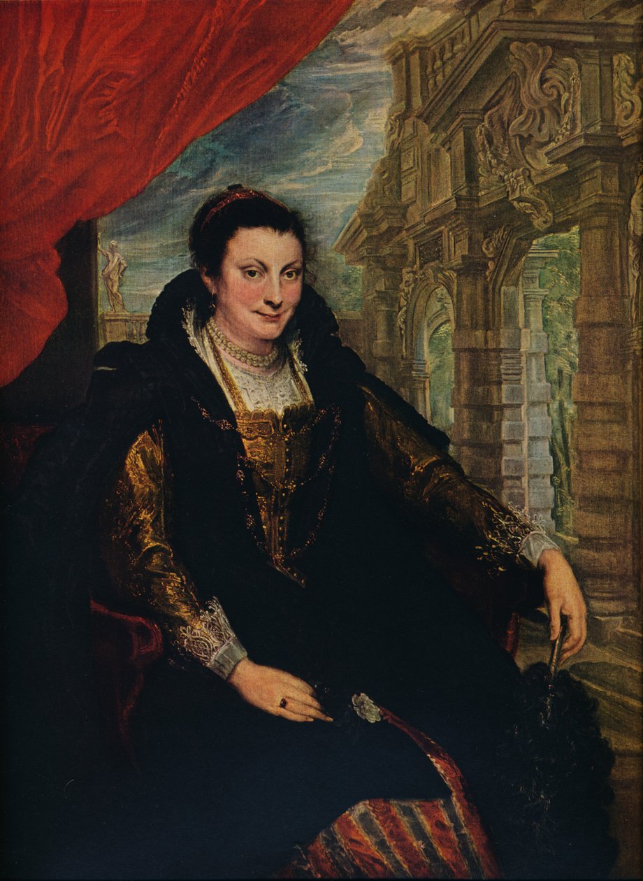 Isabella Brant, 1621 door Peter Paul Rubens
