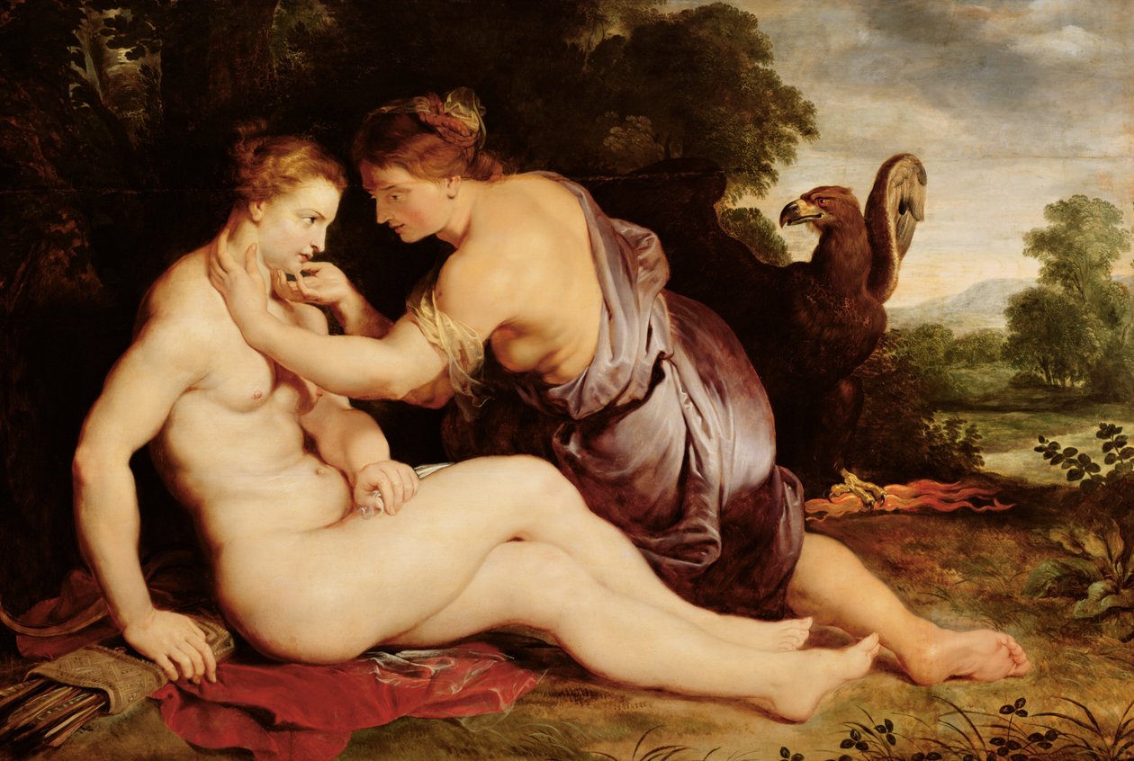 Jupiter en Callisto, 1613 door Peter Paul Rubens