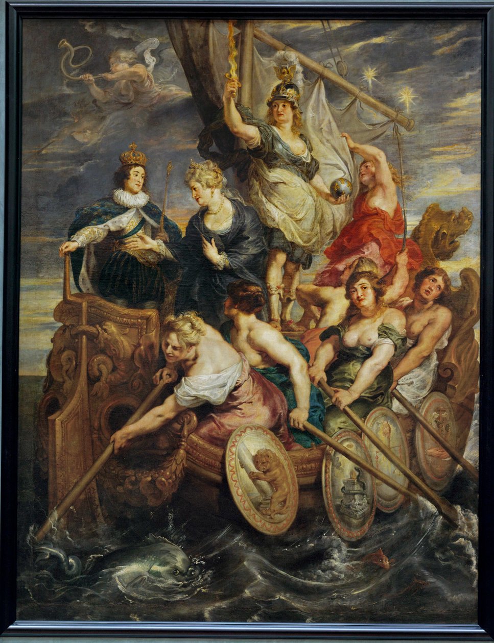 De meerderheid van Lodewijk XIII door Peter Paul Rubens