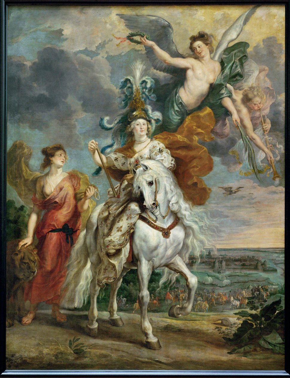 De triomf van Juliers door Peter Paul Rubens